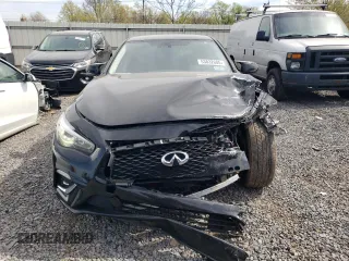 2019 Infiniti Q50 Luxe z VIN JN1EV7AR9KM555279, wystawiony jako Copart lot #53832605 z przebiegiem 96 415 mil mil oraz Szkoda całkowita • Salvage title. Historia ofert i sprzedaży dostępna na DreamBid. Obrazek 5.