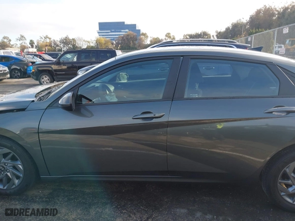 2024 Hyundai Elantra SEL with VIN KMHLM4DG8RU763398, listed as a IAAI auction lot 41506136 with 13,182 mi miles. Bid and sale history available at carsss.com. Image 14.