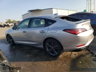 2023 Acura Integra w/A-Spec Package with VIN 19UDE4H39PA019449, listed as a Copart auction lot 75304824 with 25,704 mi miles and Salvage Title. Bid and sale history available at carsss.com. Image 2.