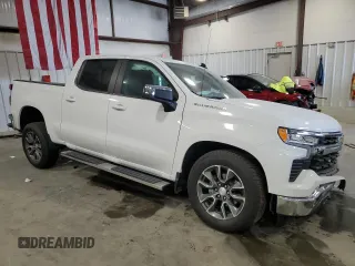 2023 Chevrolet Silverado 1500 LT with VIN 2GCPACED3P1127879, listed as a Copart auction lot 82417144 with 9,861 mi miles and Salvage Title. Bid and sale history available at DreamBid. Image 4.