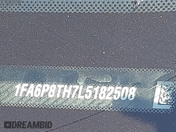 2020 Ford Mustang EcoBoost z VIN 1FA6P8TH7L5182508, wystawiony jako IAAI lot #42621368 z przebiegiem 75 597 mil mil oraz . Historia ofert i sprzedaży dostępna na DreamBid. Obrazek 9.
