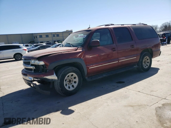2002 Chevrolet Suburban LT with VIN 1GNEC16Z92J320480, listed as a Copart auction lot 49434055 with 358,512 mi miles and Salvage Title. Bid and sale history available at carsss.com. Image 1.