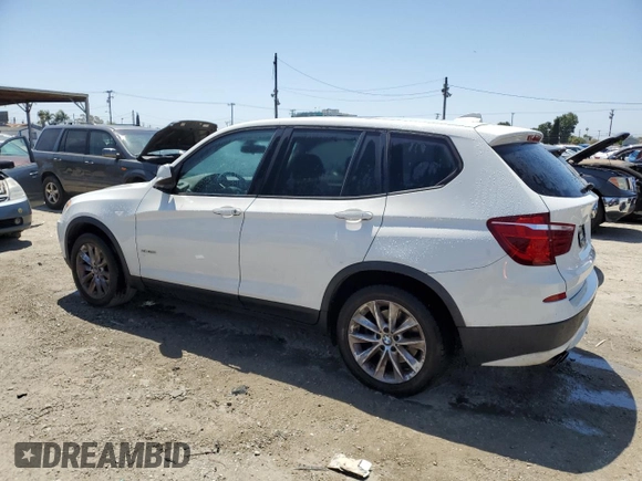 2013 BMW X3 xDrive28i with VIN 5UXWX9C57D0D08744, listed as a Copart auction lot 55145795 with 132,974 mi miles and Clean Title. Bid and sale history available at carsss.com. Image 2.