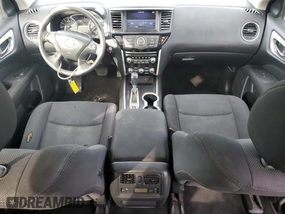 2017 Nissan Pathfinder Platinum with VIN 5N1DR2MMXHC604953, listed as a Copart auction lot 55283425 with 115,455 mi miles and Clean title. Bid and sale history available at DreamBid. Image 8.