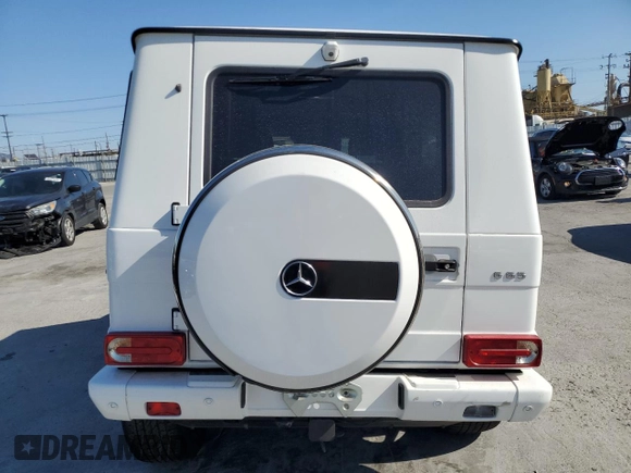 2017 Mercedes-Benz G with VIN WDCYC7FF7HX263002, listed as a Copart auction lot 50230625 with 46,704 mi miles and Salvage Title. Bid and sale history available at DreamBid. Image 6.