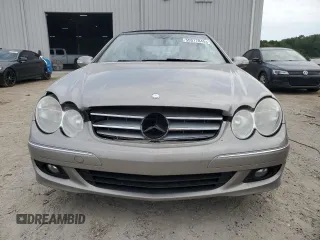 2009 Mercedes-Benz CLK 350 with VIN WDBTK56F79T102356, listed as a Copart auction lot 55977045 with 74,571 mi miles and Salvage Title. Bid and sale history available at DreamBid. Image 5.