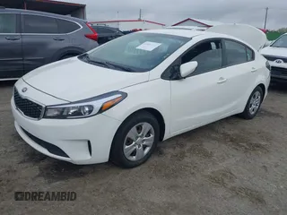 2018 Kia Forte LX with VIN 3KPFK4A78JE243751, listed as a IAAI auction lot 41907111 with 101,729 mi miles. Bid and sale history available at carsss.com. Image 19.