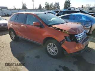 2007 Ford Edge SEL PLUS with VIN 2FMDK39C27BA65320, listed as a Copart auction lot 47980545 with 171,324 mi miles and Salvage Title. Bid and sale history available at carsss.com. Image 4.