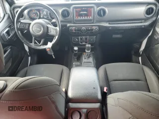 2022 Jeep Wrangler Unlimited Willys with VIN 1C4HJXDN5NW132965, listed as a Copart auction lot 62539184 with 44,325 mi miles and Salvage Title. Bid and sale history available at DreamBid. Image 8.