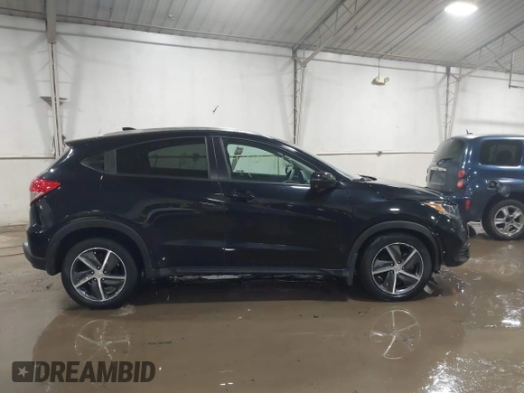 2022 Honda HR-V EX with VIN 3CZRU6H51NM734627, listed as a IAAI auction lot 41491393 with 35,090 mi miles. Bid and sale history available at carsss.com. Image 13.
