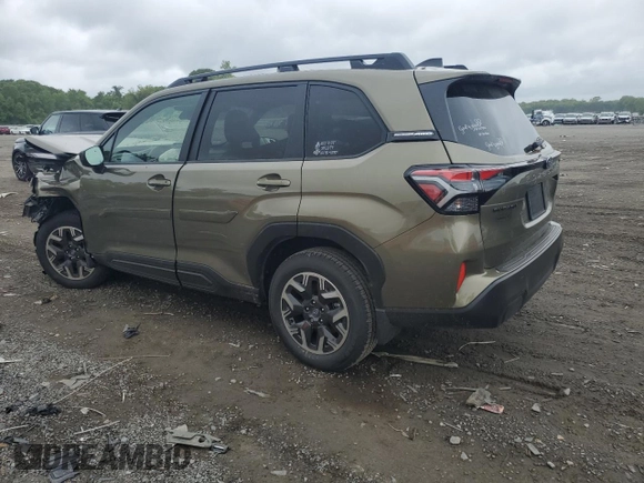 2025 Subaru Forester Premium with VIN JF2SLDDCXSH537993, listed as a Copart auction lot 59089995 with Not provided miles and Salvage title. Bid and sale history available at DreamBid. Image 2.