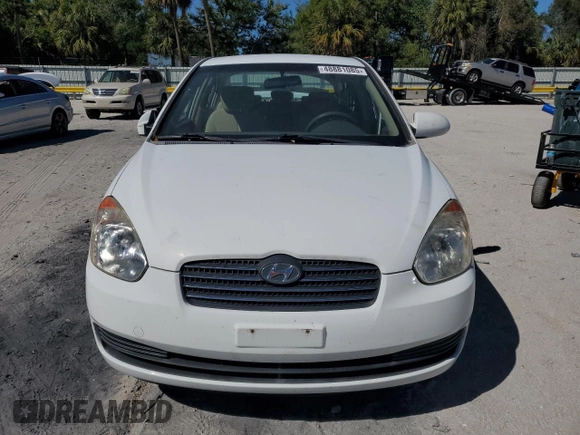 2006 Hyundai Accent GLS with VIN KMHCN46CX6U016680, listed as a Copart auction lot 48881085 with 49,262 mi miles and Salvage Title. Bid and sale history available at carsss.com. Image 5.