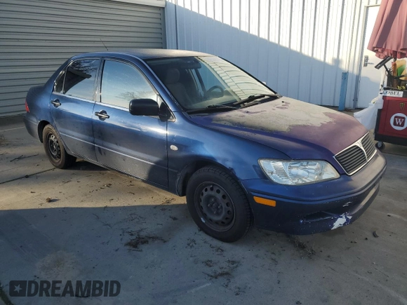 2003 Mitsubishi Lancer ES with VIN JA3AJ26E03U008353, listed as a Copart auction lot 87228824 with 209,255 mi miles and Salvage Title. Bid and sale history available at carsss.com. Image 4.