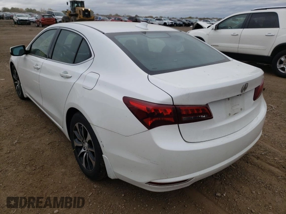 2015 Acura TLX Tech with VIN 19UUB1F5XFA011855, listed as a Copart auction lot 63640592 with 91,546 mi miles. Bid and sale history available at carsss.com. Image 3.