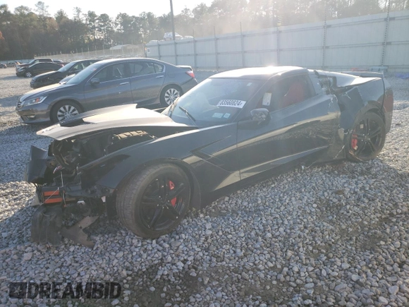 2016 Chevrolet Corvette 3LT z VIN 1G1YF2D73G5118201, wystawiony jako Copart lot #83560824 z przebiegiem Nie podano mil oraz Szkoda całkowita • Salvage title. Historia ofert i sprzedaży dostępna na DreamBid. Obrazek 1.