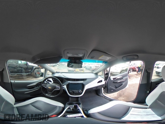 2018 Chevrolet Bolt EV Premier with VIN 1G1FX6S02J4133190, listed as a IAAI auction lot 41363945 with 57,228 mi miles. Bid and sale history available at carsss.com. Image 19.