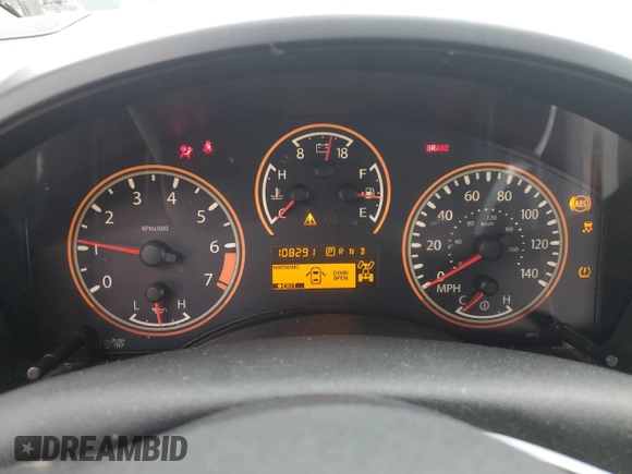 2012 Nissan Titan SV with VIN 1N6AA0EC2CN300437, listed as a Copart auction lot 82099614 with 108,291 mi miles and Clean Title. Bid and sale history available at carsss.com. Image 9.