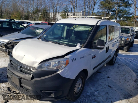 2018 Ram ProMaster City Cargo Tradesman with VIN ZFBERFAB2J6L02339, listed as a Copart auction lot 39147604 with 100,013 mi miles and . Bid and sale history available at DreamBid. Image 1.