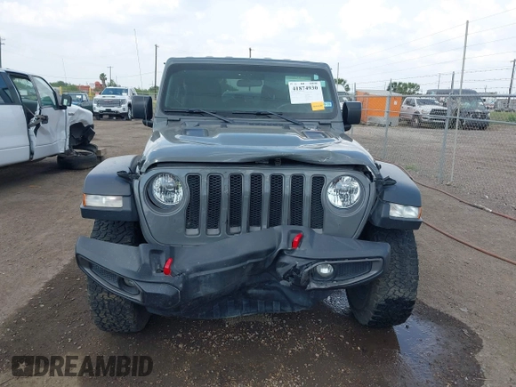 2020 Jeep Wrangler Unlimited Rubicon z VIN 1C4HJXFG7LW193665, wystawiony jako IAAI lot #41874930 z przebiegiem 58 884 mil mil oraz . Historia ofert i sprzedaży dostępna na DreamBid. Obrazek 12.