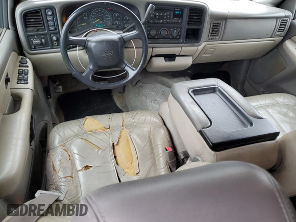 2000 Chevrolet Suburban with VIN 1GNFK16T1YJ150403, listed as a Copart auction lot 44657965 with 206,937 mi miles and Salvage Title. Bid and sale history available at carsss.com. Image 8.