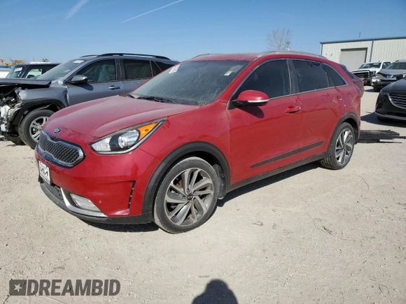 2017 Kia Niro Touring with VIN KNDCE3LC8H5067370, listed as a Copart auction lot 48578615 with 96,045 mi miles and Clean Title. Bid and sale history available at carsss.com. Image 1.