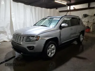 2017 Jeep Compass High Altitude with VIN 1C4NJCEB4HD163026, listed as a Copart auction lot 44348715 with 162,435 mi miles and Salvage Title. Bid and sale history available at carsss.com. Image 1.