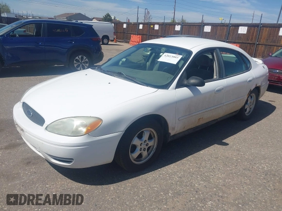 2006 Ford Taurus SE with VIN 1FAFP53U46A139008, listed as a IAAI auction lot 42023003 with 161,662 mi miles. Bid and sale history available at carsss.com. Image 2.