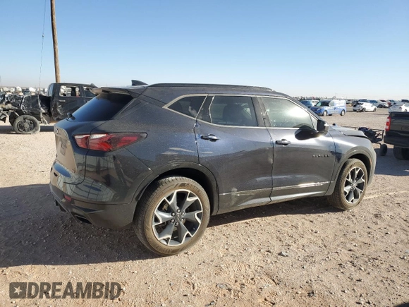 2020 Chevrolet Blazer RS with VIN 3GNKBERS6LS674145, listed as a Copart auction lot 49832005 with 59,744 mi miles and Clean title. Bid and sale history available at DreamBid. Image 3.