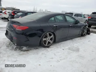 2019 Mercedes-Benz CLS with VIN WDD2J6BB1KA029596, listed as a Copart auction lot 46094585 with 140,748 mi miles and Clean Title. Bid and sale history available at carsss.com. Image 3.