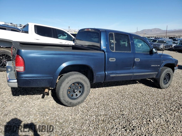 2001 Dodge Dakota Sport with VIN 1B7GG2AN71S105088, listed as a Copart auction lot 42582725 with 0 mi miles and Salvage Title. Bid and sale history available at carsss.com. Image 3.