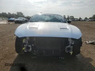 2023 Ford Mustang GT with VIN 1FA6P8CF7P5307172, listed as a Copart auction lot 59307055 with 26,166 mi miles and Salvage title. Bid and sale history available at DreamBid. Image 5.