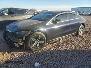 2023 Mercedes-Benz EQS with VIN W1KCG4EB7PA024056, listed as a Copart auction lot 85160304 with 0 mi miles and Salvage Title. Bid and sale history available at carsss.com. Image 1.