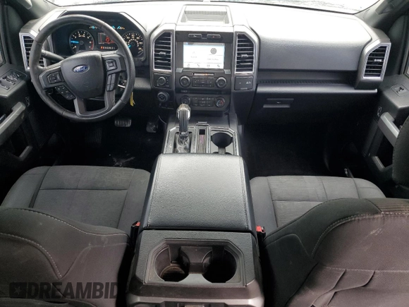 2016 Ford F-150 XLT with VIN 1FTEW1EFXGKF18400, listed as a Copart auction lot 55776805 with 128,771 mi miles and Salvage title. Bid and sale history available at DreamBid. Image 8.