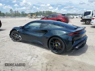2024 Lotus Emira First Edition z VIN SCCLEKAX1RHB10464, wystawiony jako Copart lot #63823744 z przebiegiem 1543 mil mil oraz Szkody całkowita. Historia ofert i sprzedaży dostępna na DreamBid. Obrazek 2.