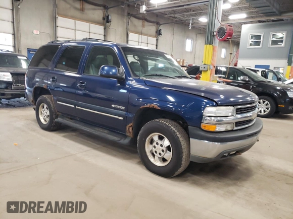 2001 Chevrolet Tahoe LT with VIN 1GNEK13TX1R104270, listed as a Copart auction lot 54935005 with 227,086 mi miles and Clean Title. Bid and sale history available at carsss.com. Image 4.