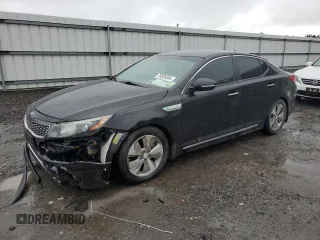 2015 Kia Optima Hybrid EX with VIN KNAGN4AD5F5090053, listed as a Copart auction lot 73826084 with 210,273 mi miles and Salvage Title. Bid and sale history available at carsss.com. Image 1.