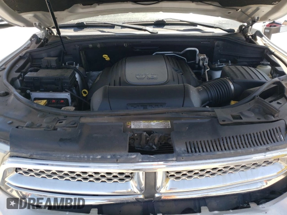 2013 Dodge Durango Crew with VIN 1C4SDHDTXDC552531, listed as a Copart auction lot 50353595 with 181,386 mi miles and Salvage title. Bid and sale history available at DreamBid. Image 12.