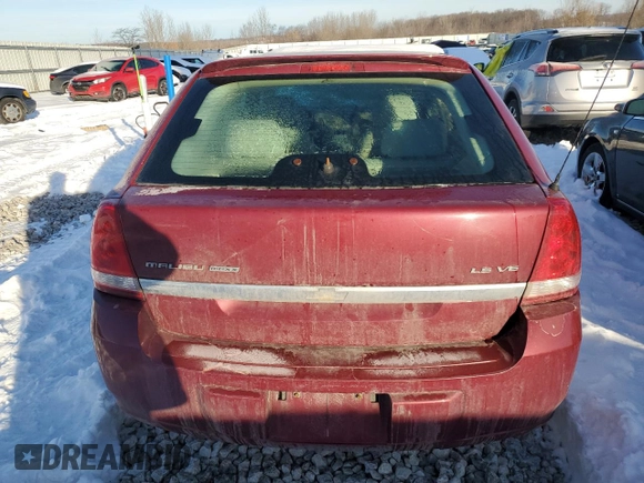 2005 Chevrolet Malibu Maxx LS with VIN 1G1ZT62845F116951, listed as a Copart auction lot 88251985 with 111,198 mi miles and Clean Title. Bid and sale history available at carsss.com. Image 6.