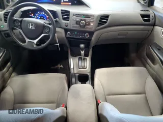 2012 Honda Civic EX with VIN 19XFB2F89CE029795, listed as a Copart auction lot 55648145 with 131,769 mi miles and Non Repairable. Bid and sale history available at DreamBid. Image 8.