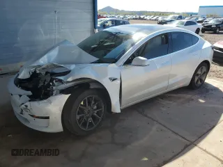 2019 Tesla Model 3 Long Range with VIN 5YJ3E1EB3KF513035, listed as a Copart auction lot 49527535 with 65,880 mi miles and Salvage Title. Bid and sale history available at carsss.com. Image 1.