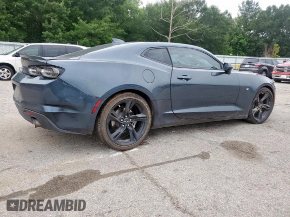 2022 Chevrolet Camaro 1LT with VIN 1G1FB1RS1N0129377, listed as a Copart auction lot 58443755 with 36,730 mi miles and Clean title. Bid and sale history available at DreamBid. Image 3.