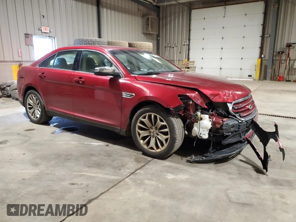 2013 Ford Taurus Limited with VIN 1FAHP2F80DG121928, listed as a Copart auction lot 48411245 with 151,251 mi miles and Salvage Title. Bid and sale history available at DreamBid. Image 4.