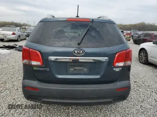 2011 Kia Sorento LX with VIN 5XYKT4A20BG158875, listed as a Copart auction lot 50928455 with 164,784 mi miles and Salvage Title. Bid and sale history available at DreamBid. Image 6.