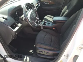 2021 GMC Terrain SLE with VIN 3GKALMEV4ML322886, listed as a Copart auction lot 56887755 with 76,846 mi miles and Salvage title. Bid and sale history available at DreamBid. Image 7.