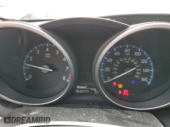 2013 Mazda 3 i Sport with VIN JM1BL1U78D1830898, listed as a Copart auction lot 46334815 with 96,924 mi miles and Salvage Title. Bid and sale history available at DreamBid. Image 9.