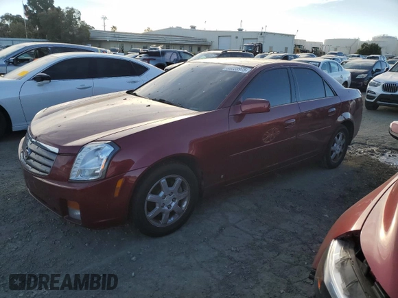 2006 Cadillac CTS with VIN 1G6DM57T060137325, listed as a Copart auction lot 88059975 with 155,166 mi miles and Salvage Title. Bid and sale history available at carsss.com. Image 1.