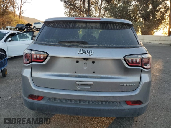 2017 Jeep Compass Sport with VIN 3C4NJCABXHT597936, listed as a Copart auction lot 81697134 with Not provided miles and Clean title. Bid and sale history available at DreamBid. Image 6.