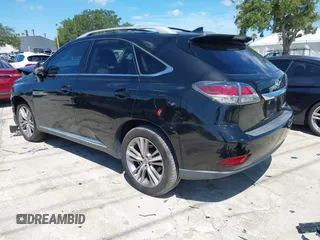 2015 Lexus RX 350 with VIN 2T2ZK1BA6FC167261, listed as a IAAI auction lot 42525557 with 61,802 mi miles and . Bid and sale history available at DreamBid. Image 3.