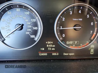 2013 BMW 5 Series 535i xDrive with VIN WBAFU7C57DDU76854, listed as a Copart auction lot 43325245 with 124,000 mi miles and Salvage Title. Bid and sale history available at carsss.com. Image 9.