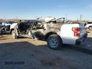 2020 Ford F-150 XL with VIN 1FTMF1CB5LKD40143, listed as a Copart auction lot 47053215 with Not Provided miles and Non Repairable. Bid and sale history available at carsss.com. Image 2.